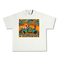 Pistachio farm animals truck Urban Heavy Tee - Jasminsmagicworld