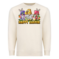 Sandshell Happy Easter Heifers Premium Sweatshirt - LillyAllenDesigns