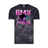 Cloud Black bmx princess Vintage Tee - AdoDesignShop