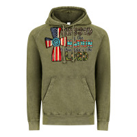 Vintage Olive blessed İs the nation whose god is the lord Vintage Hoodie - CowhideDigitalArt