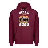 Burgundy Hello Joe Biden 2020 Premium Hoodie - Bettercallsaul