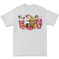 Dove Grey Chihuahua coffee cups Premium Tee - Zillion Design Studio