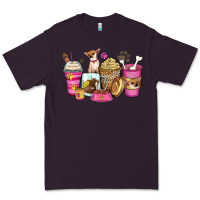 Plum Chihuahua coffee cups Premium Tee - Zillion Design Studio