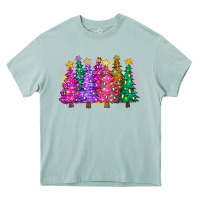 Arona christmas trees and lights Heavy Core Tee - Zillion Design Studio