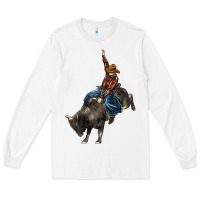 Western Rodeo Bullfighter Long Sleeve Tee | Teevron