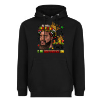 Black juneteenth is my independence day Heavyweight Hoodie - LillyAllenDesigns