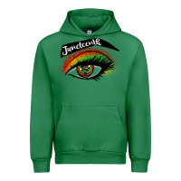 Emerald juneteenth eyelash cowgirl Urban Hoodie - CowGirlArtShop