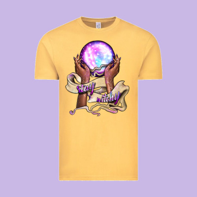 Stay Witchy Vintage Tee Designed By Bundleandbundleshop