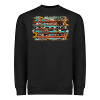 Black sunflower gemstone background Heavyweight Sweatshirt - JahusDesignShop