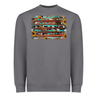 Storm sunflower gemstone background Heavyweight Sweatshirt - JahusDesignShop