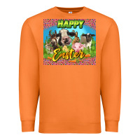 Carrot Happy Easter Farm Animals 20oz skinny Premium Sweatshirt - LillyAllenDesigns