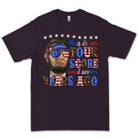 Plum this is so four score and seven years ago Premium Tee - texasbilliewilder