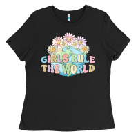 Girls Run The World Ladies Tee | Teevron