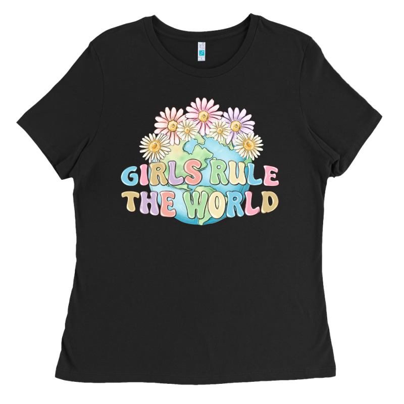 Girls Run The World Ladies Tee by MaliasSmallBusiness | Teevron