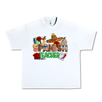 White spanish teacher Urban Heavy Tee - AdoDesignShop