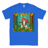 True Royal goat with sunflower and cactus Classic Tee - Artiststas
