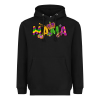 Black mama mardi gras Heavyweight Hoodie - LillyAllenDesigns