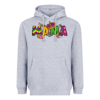 Heather Grey mama mardi gras Heavyweight Hoodie - LillyAllenDesigns