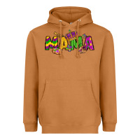 Meerkat mama mardi gras Heavyweight Hoodie - LillyAllenDesigns