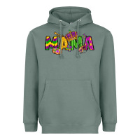 Sage mama mardi gras Heavyweight Hoodie - LillyAllenDesigns