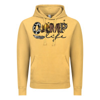 Vintage Mustard camp life Vintage Hoodie - CowhideDigitalArt