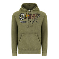 Vintage Olive camp life Vintage Hoodie - CowhideDigitalArt