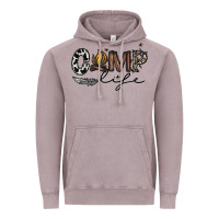 Vintage Zinc camp life Vintage Hoodie - CowhideDigitalArt