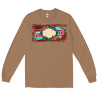 Toasted Coconut western pink flovers leopard serape   license plate template Long Sleeve Tee - BarkalooDesign