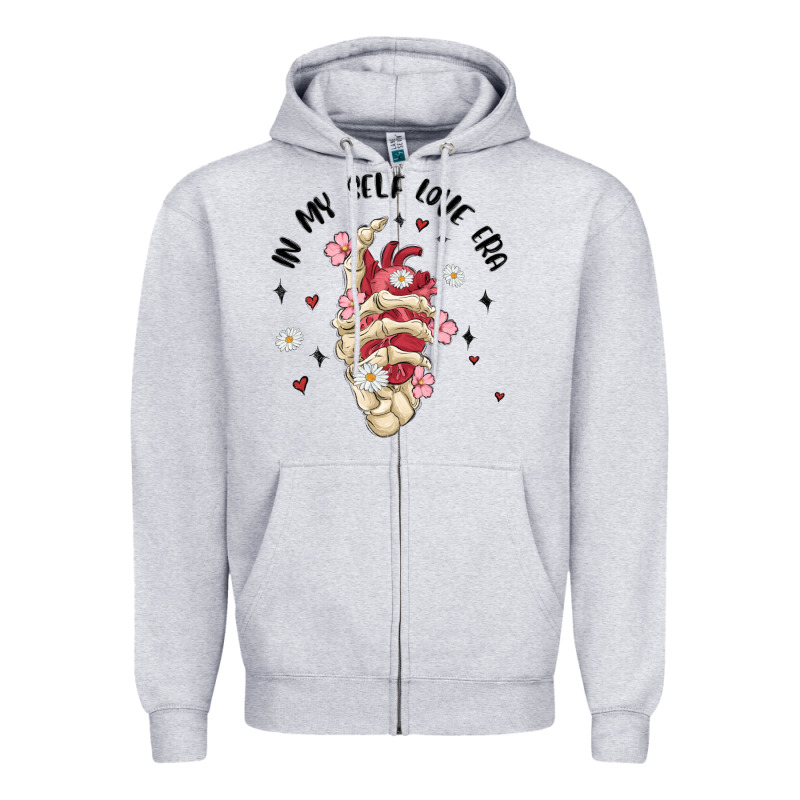 In My Self Love Era Zipper Hoodie by MaliasSmallBusiness | Teevron