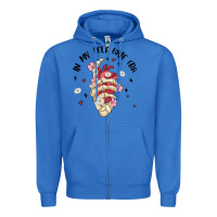 True Royal in my self love era Zipper Hoodie - MaliasSmallBusiness