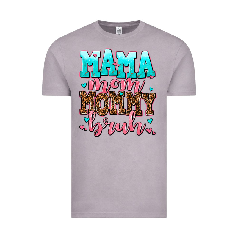 Mama Mom Mommy Bruh Vintage Tee by AdoDesignShop | Teevron