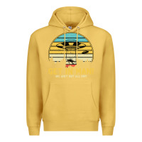 Antique Gold UFO Vintage Retro Alien Outerspace Spaceship Premium Hoodie - Bettercallsaul
