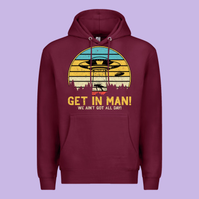 Ufo Vintage Retro Alien Outerspace Spaceship Premium Hoodie Designed By Bettercallsaul