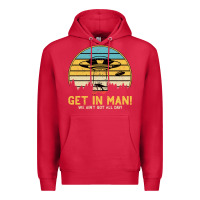 Cardinal UFO Vintage Retro Alien Outerspace Spaceship Premium Hoodie - Bettercallsaul