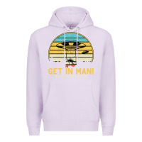 Lilac UFO Vintage Retro Alien Outerspace Spaceship Premium Hoodie - Bettercallsaul