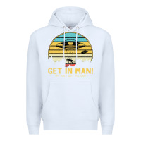 White UFO Vintage Retro Alien Outerspace Spaceship Premium Hoodie - Bettercallsaul