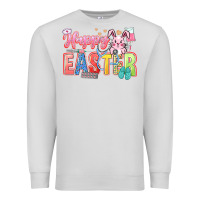 Dove Grey Happy Easter Nurse Premium Sweatshirt - LillyAllenDesigns