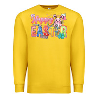 Lemon Happy Easter Nurse Premium Sweatshirt - LillyAllenDesigns