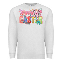 Oatmeal Heather Happy Easter Nurse Premium Sweatshirt - LillyAllenDesigns