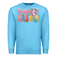 Ocean Blue Happy Easter Nurse Premium Sweatshirt - LillyAllenDesigns