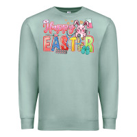Seafoam Happy Easter Nurse Premium Sweatshirt - LillyAllenDesigns