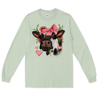 Matcha valentines day cow Long Sleeve Tee - Jasminsmagicworld
