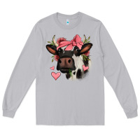 Moon Dust valentines day cow Long Sleeve Tee - Jasminsmagicworld