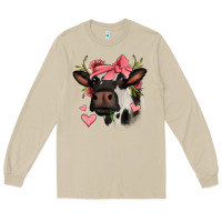 Mushroom valentines day cow Long Sleeve Tee - Jasminsmagicworld