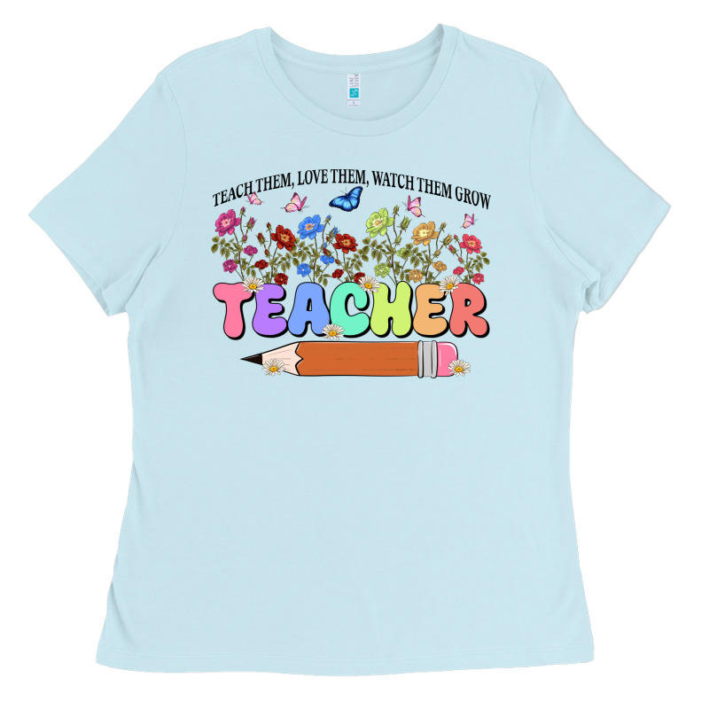 Teacher Wildflowers Kopyası Ladies Tee by JahusDesignShop | Teevron