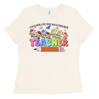 Bone teacher wildflowers kopyası Ladies Tee - JahusDesignShop