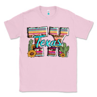 Bubblegum Pink texas tx aztec cactus leopard Classic Tee - AdoDesignShop