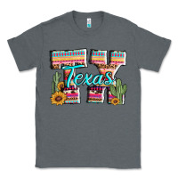 Charcoal Heather texas tx aztec cactus leopard Classic Tee - AdoDesignShop