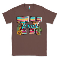 Chestnut texas tx aztec cactus leopard Classic Tee - AdoDesignShop