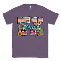 Lavender texas tx aztec cactus leopard Classic Tee - AdoDesignShop